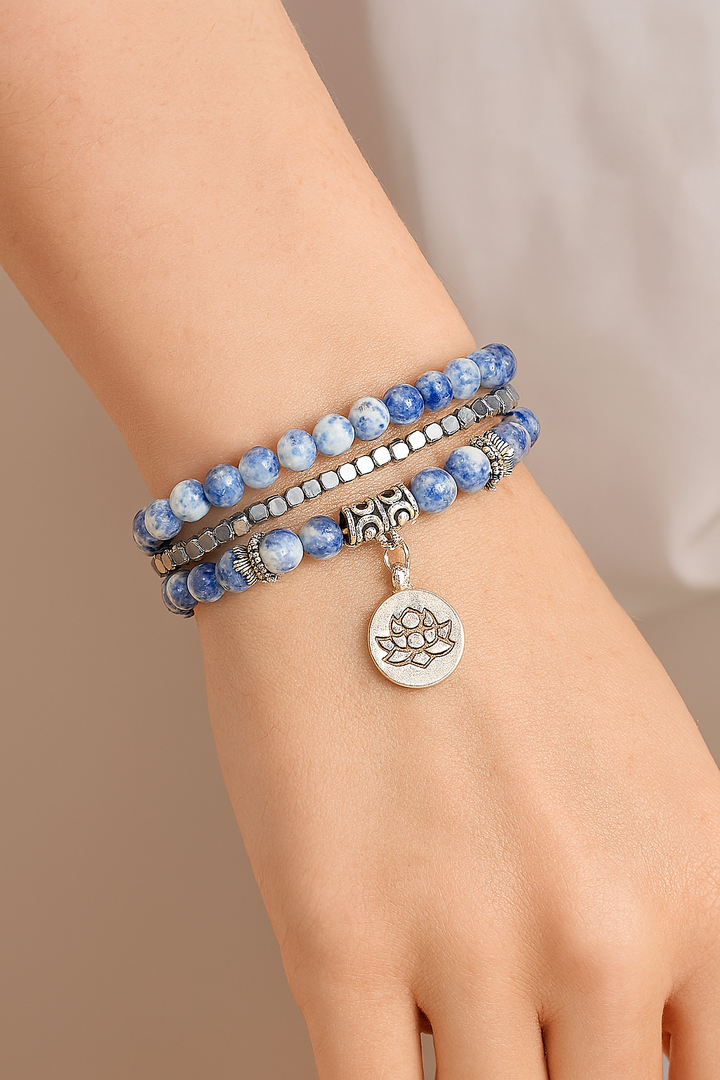 Bracelet Design et Créatif en Sodalite