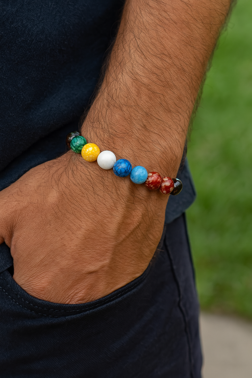Bracelet Joie de vivre et Chakras de la Terre