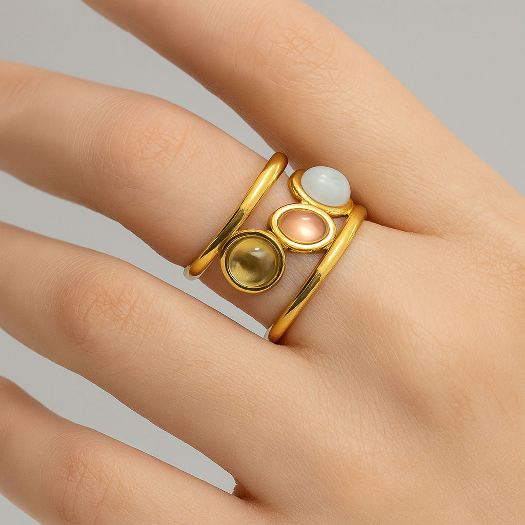 Bague "Trois Énergies"