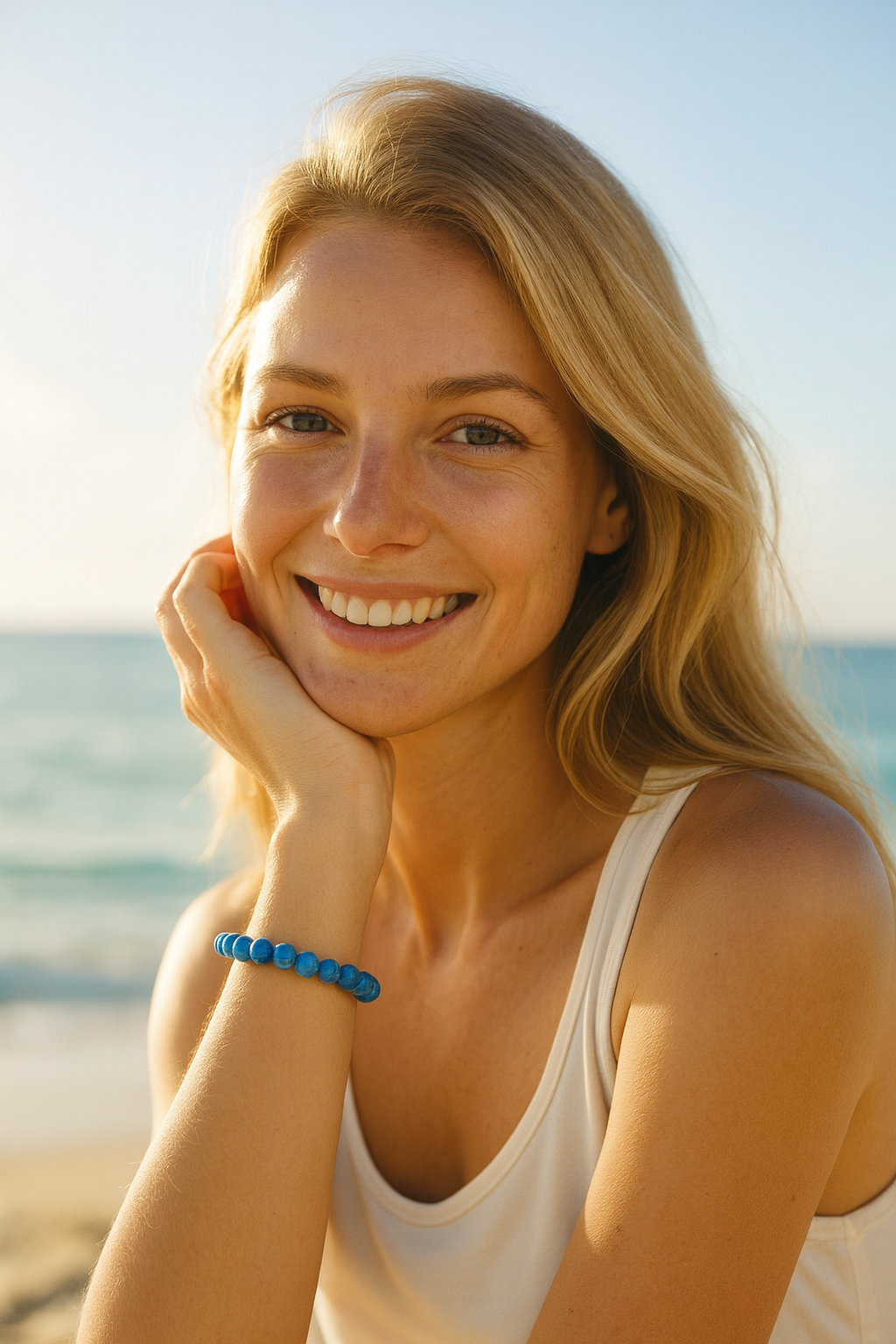 Bracelet "Éveil Intérieur" en Apatite