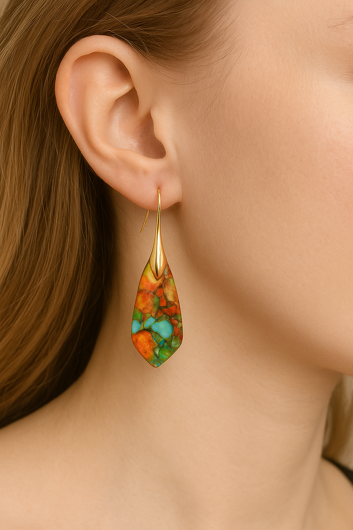 Boucles d’Oreilles "Impériales Bohèmes"