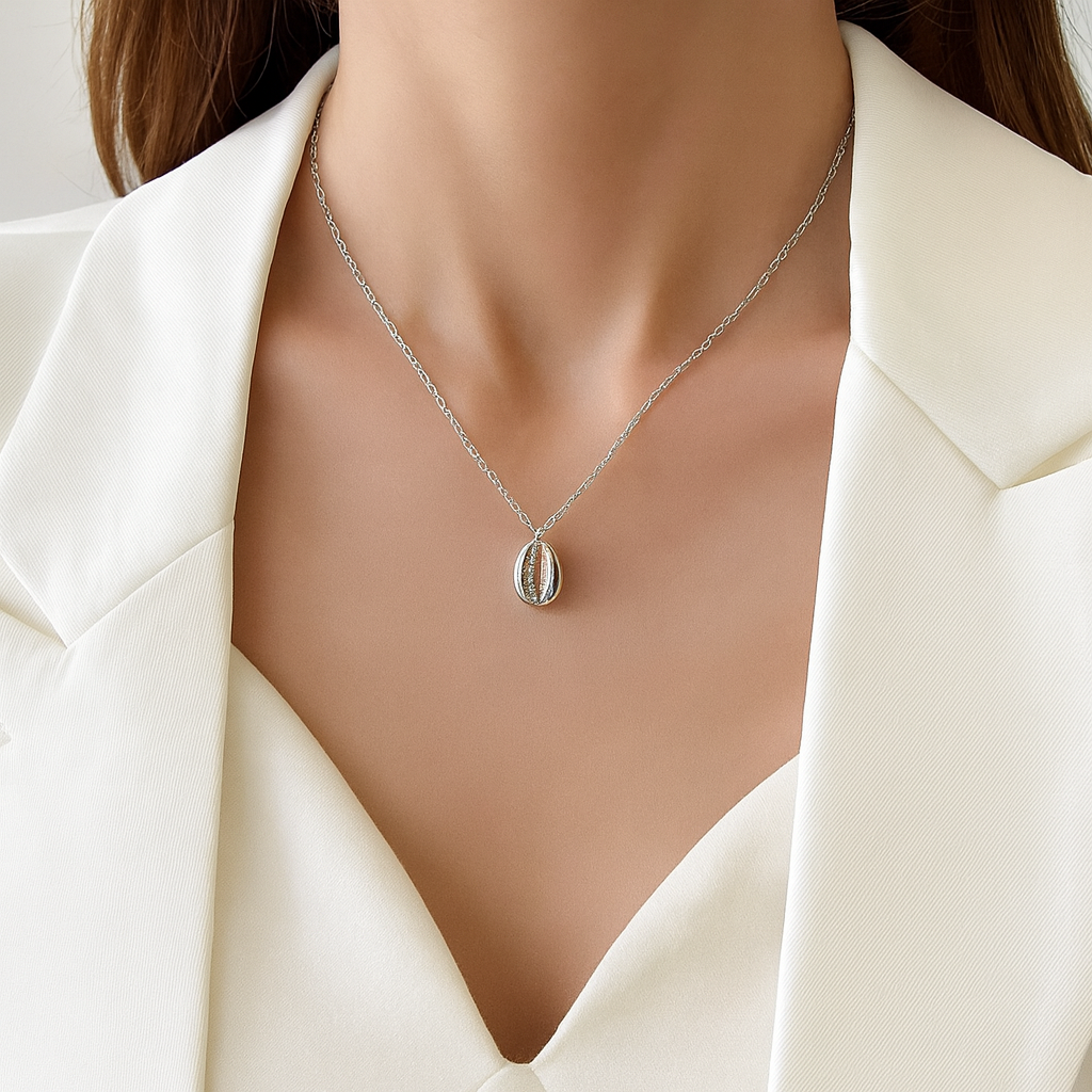 Collier Coquillage Doré