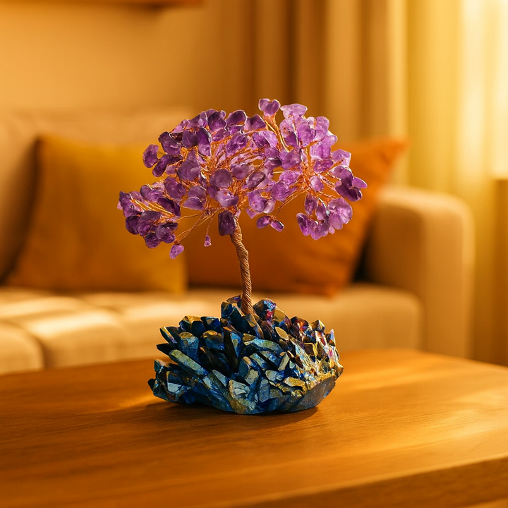 Arbre de Vie en Améthyste Naturelle