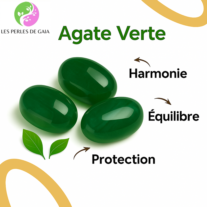 Coffret Mala et Bracelet "7 Chakras & Agate Verte"