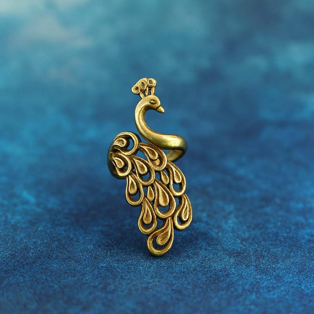 Bague Paon Impérial