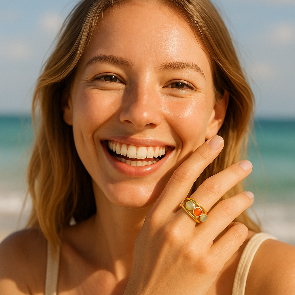 Bague "Trois Énergies"