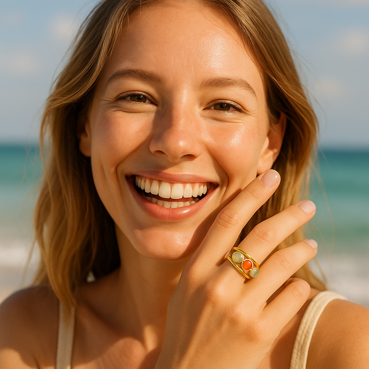 Bague "Trois Énergies"