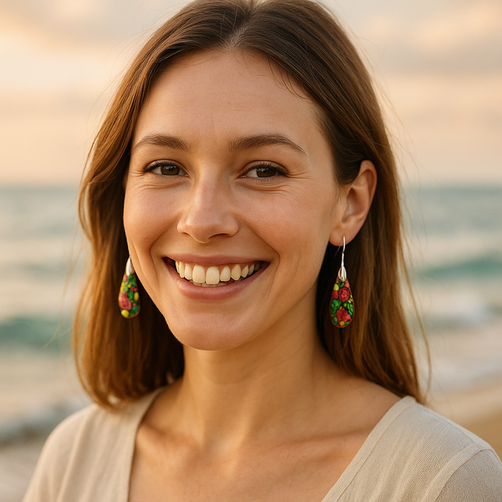 Boucles d’Oreilles "Gouttes Bohèmes"