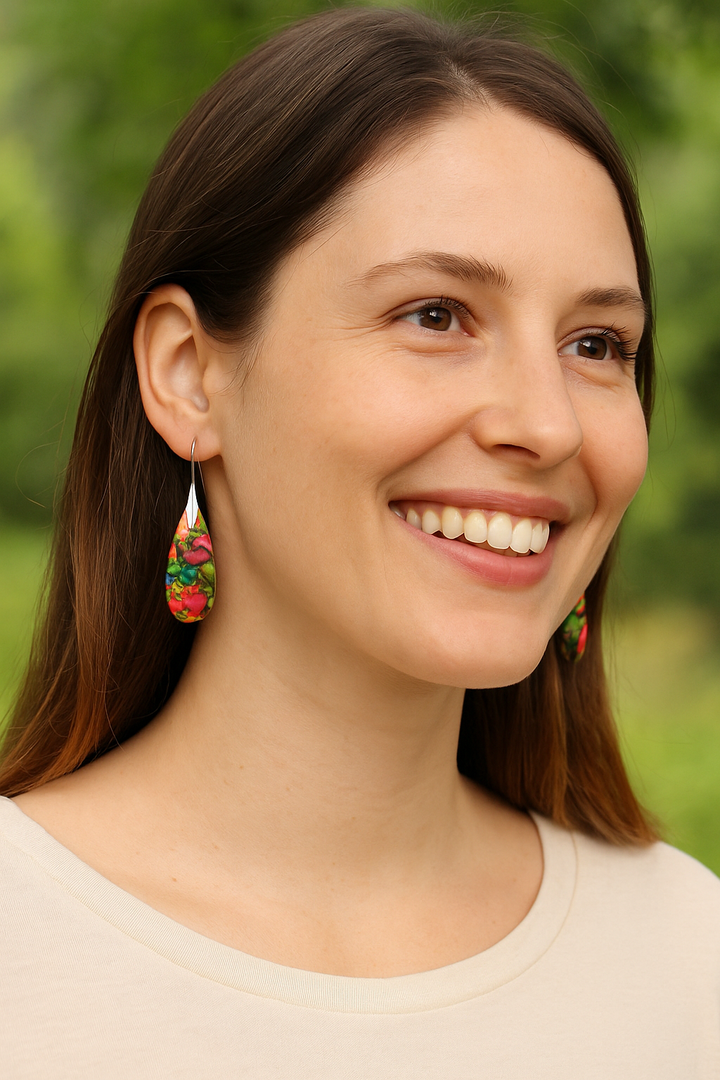 Boucles d’Oreilles "Gouttes Bohèmes"