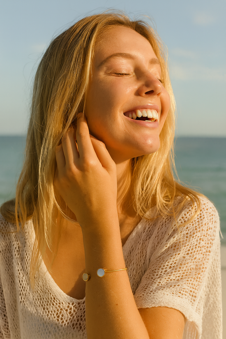 Bracelet Coquillage Blanc
