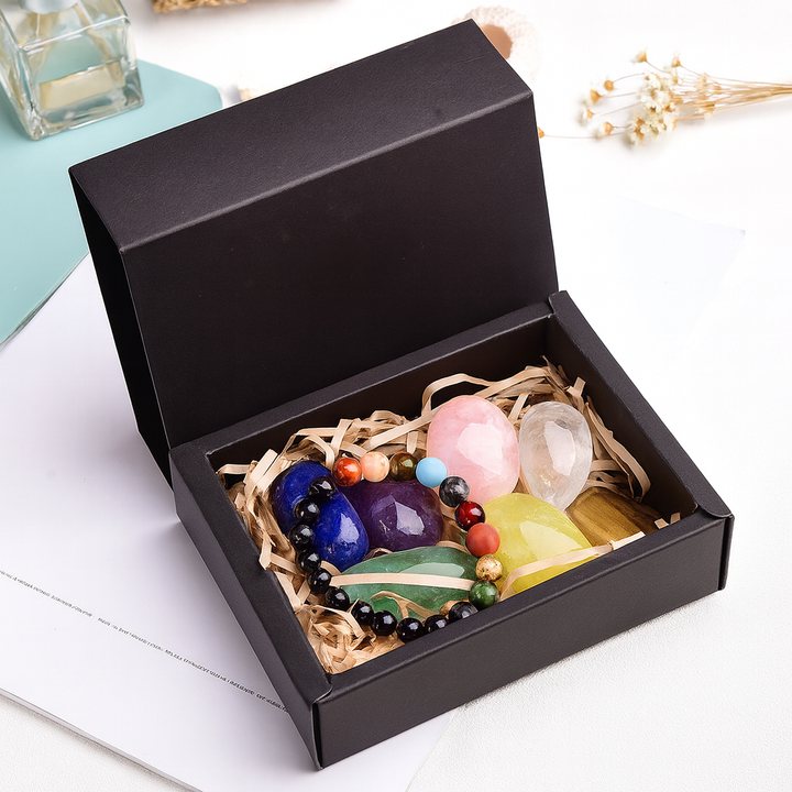 Coffret Cadeau Bracelet & Pierres Naturelles