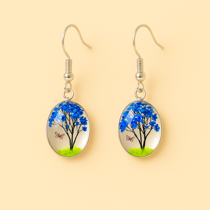 Boucles d’Oreilles "Étoile Florale"
