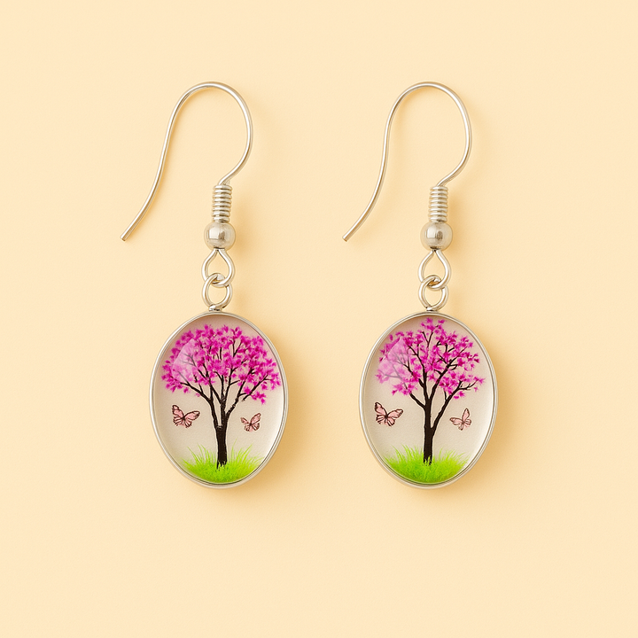 Boucles d’Oreilles "Étoile Florale"