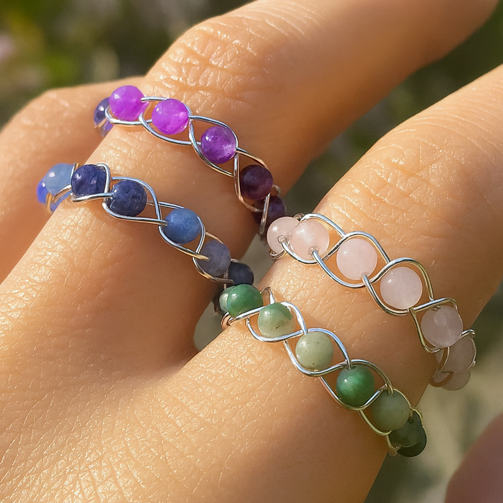 Bague Énergie Enlacée
