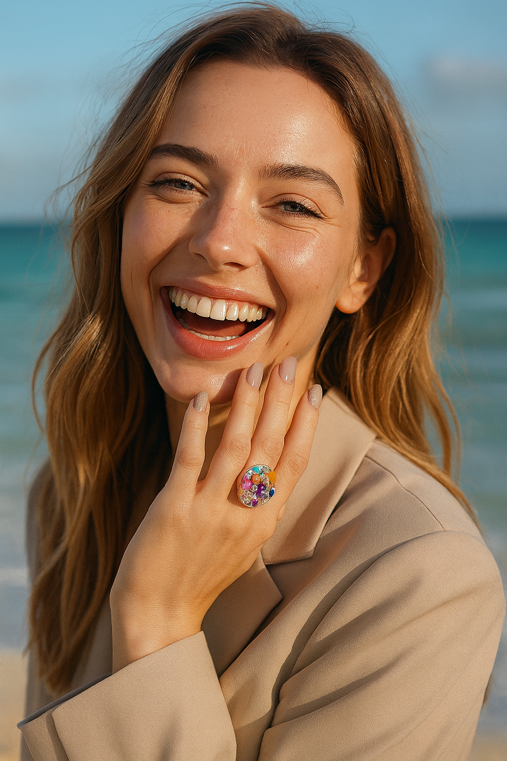 Bague Cosmos Minéral