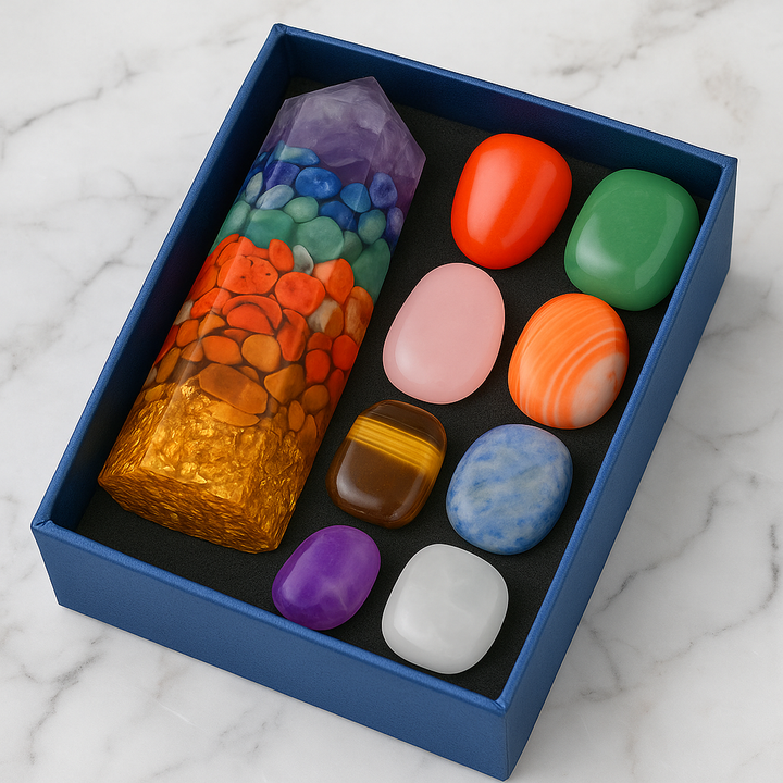 Coffret "Énergie des 7 Chakras"
