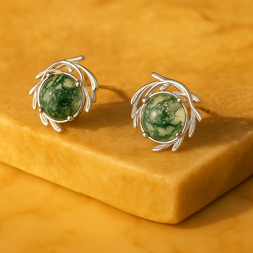 Boucles d’Oreilles "Murmure de Forêt"