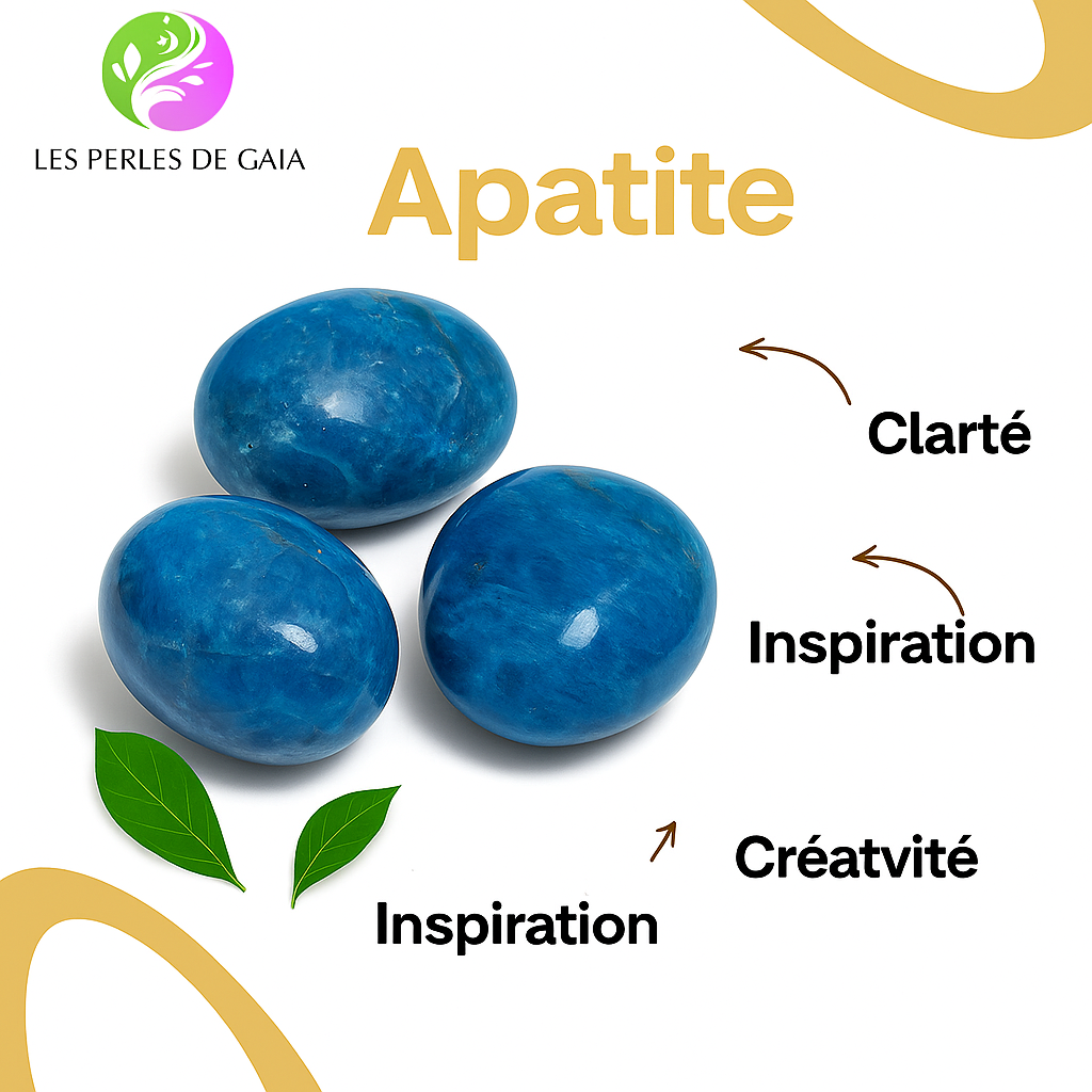 Bracelet "Éveil Intérieur" en Apatite