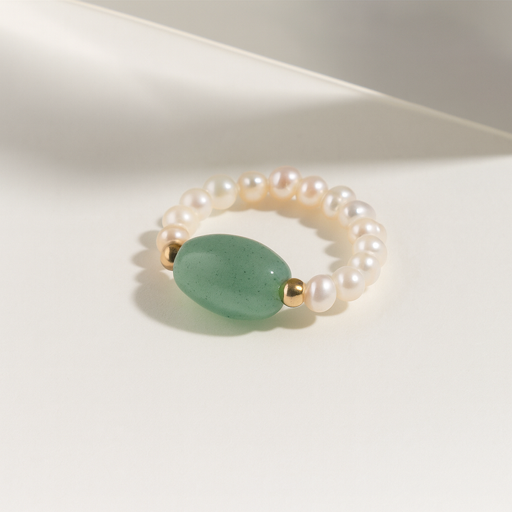 Bague « Pureté Éternelle » en Perle Naturelle